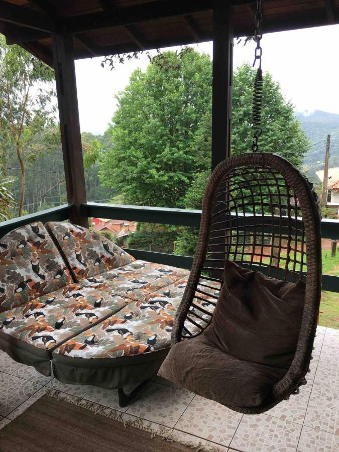 Chalé em Monte Verde , linda vista para montanhas Exterior foto